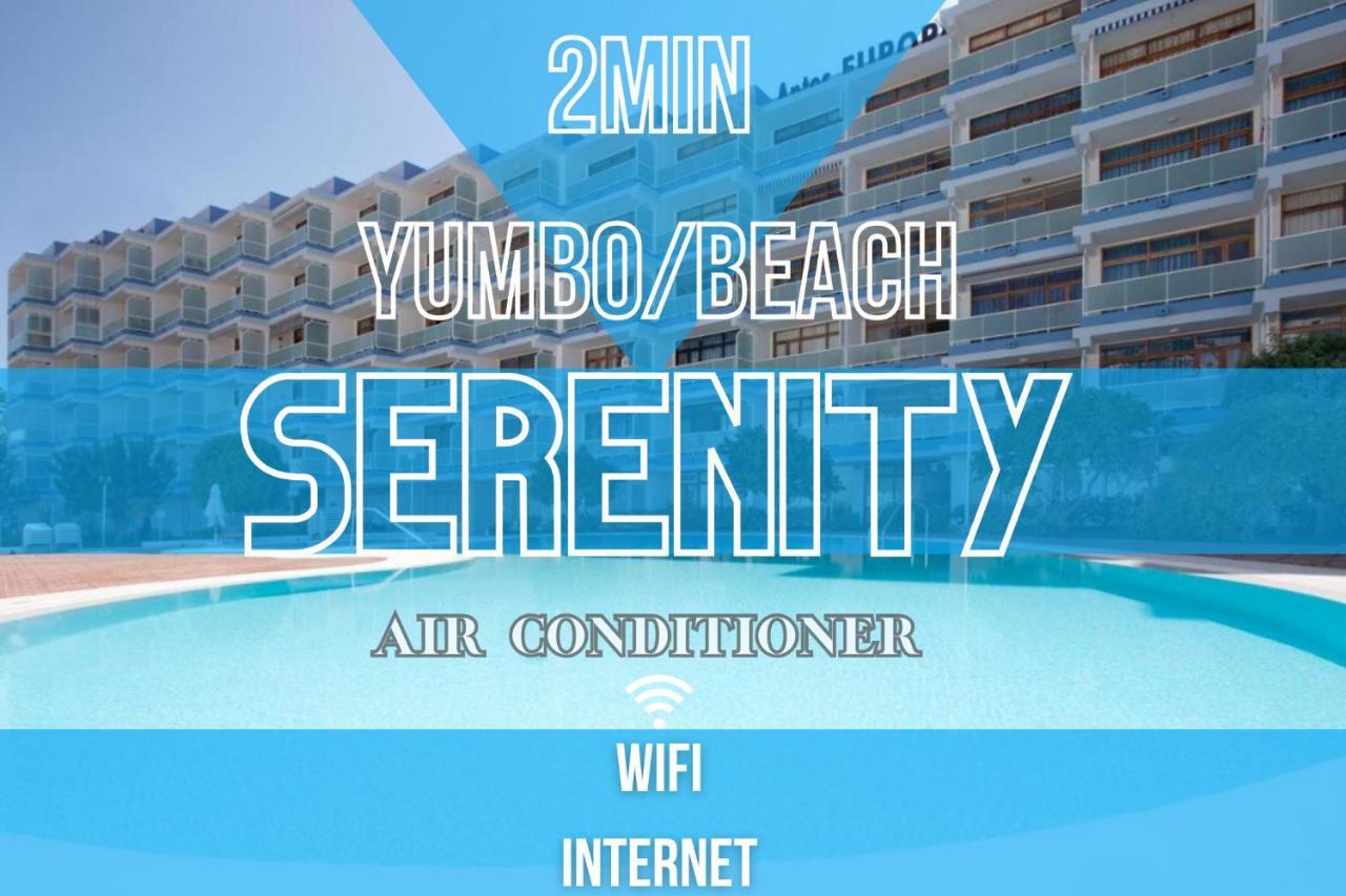 Serenity Yumbo - Europa Appartment 2Min Yumbo - 5Min From Beach - Wifi Free - Air Conditioner - Private Services - Free Welcome Book - Cohote Conserjeria Gran Canaria Playa del Ingles  Exterior photo
